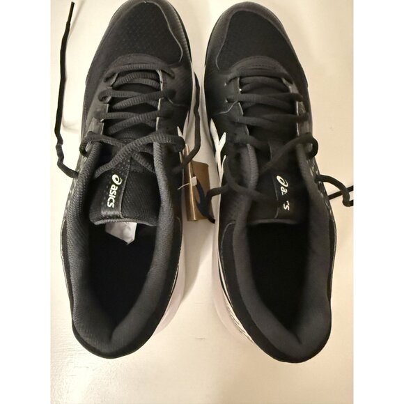 Asics Gel Gel-Dedicate 8 Pickleball Shoes Black Men's Size 10.5 NEW [jb] - Picture 14 of 16